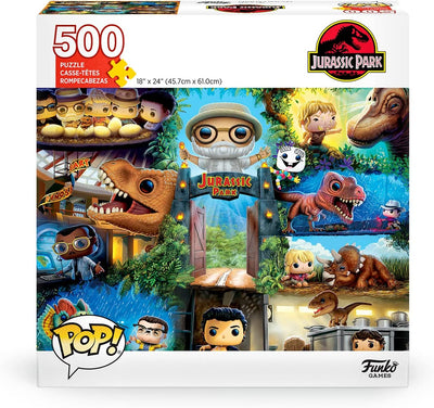 Jurassic Park – 500 Piece Jigsaw Puzzle (Pop! Puzzles)