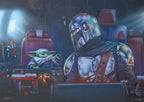 Disney Star Wars The Mandalorian - Two for the Road by Thomas Kinkade – 1000 Piece Jigsaw Puzzle (Schmidt)