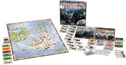 Ticket to Ride Map Collection: Volume 5 – United Kingdom & Pennsylvania
