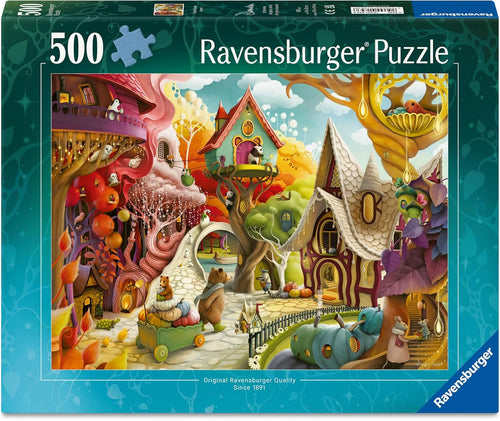 Home Sweet Home by Demelsa Haughton - 500 Piece Jigsaw Puzzle (Ravensburger) - Completed Puzzle