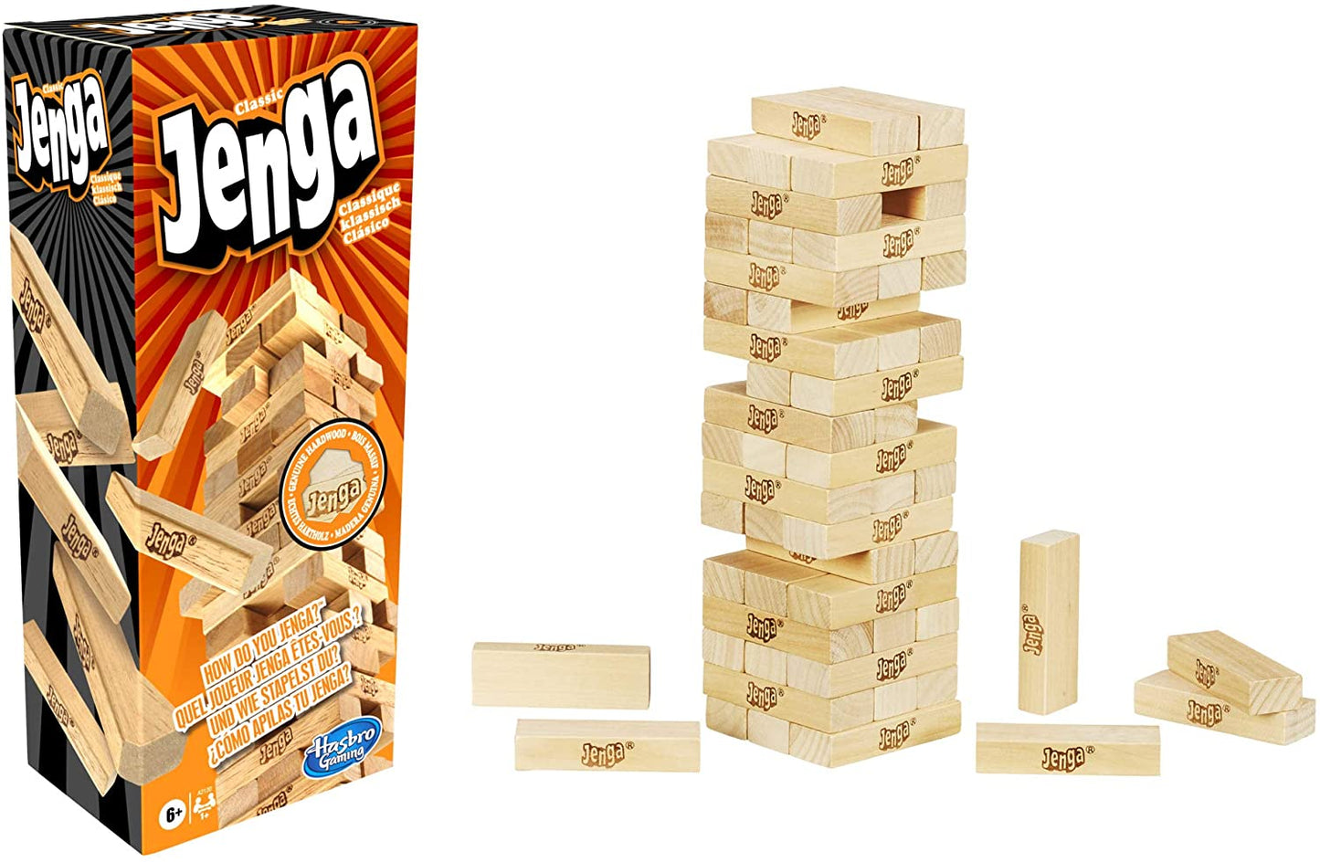 Hasbro Jenga Classic Game