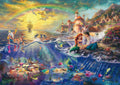 Disney The Little Mermaid by Thomas Kinkade – 1000 Piece Jigsaw Puzzle (Schmidt)