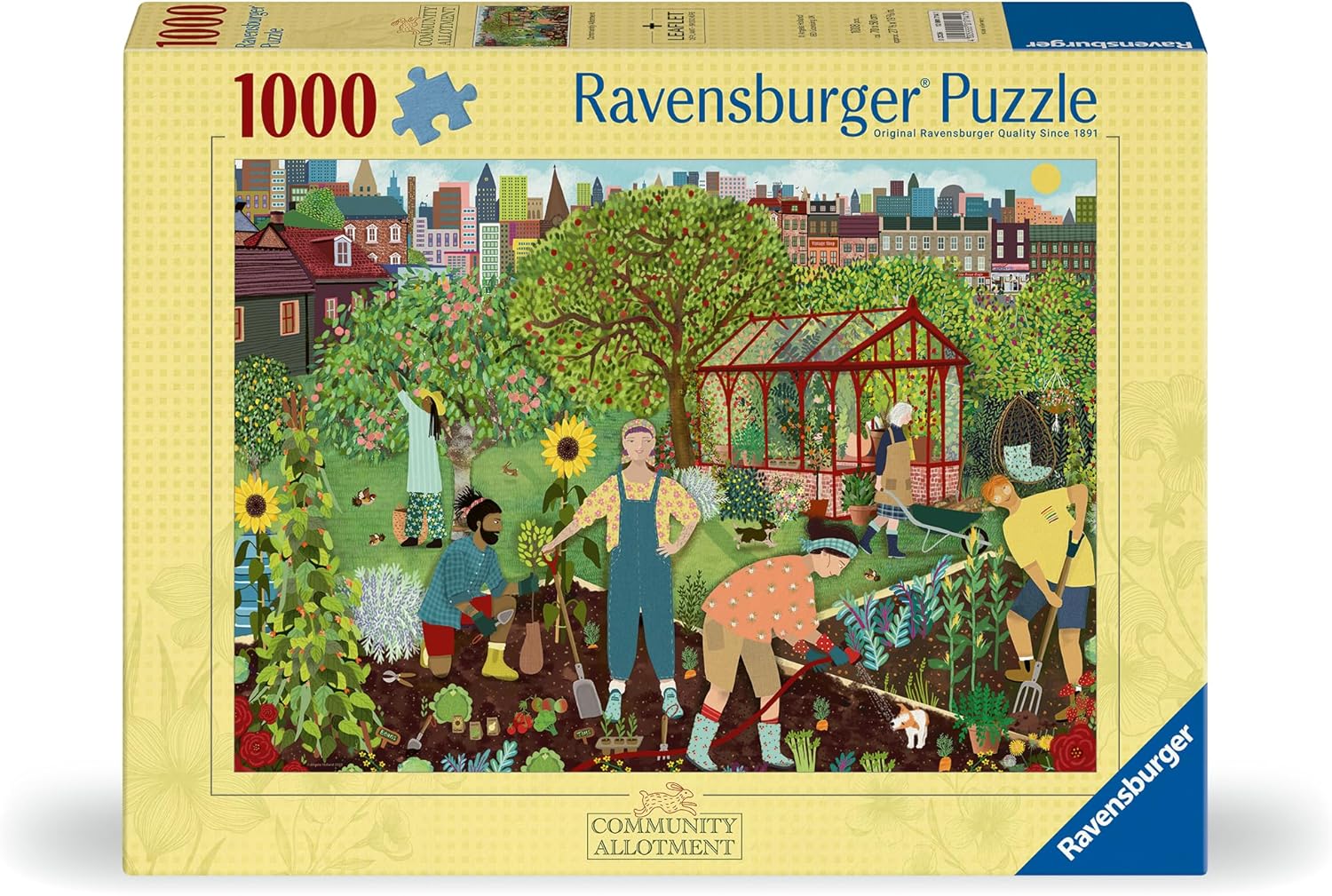 ** Pre-Order ** Community Allotment by Angela Holland - 1000 Piece Jigsaw Puzzle (Ravensburger)