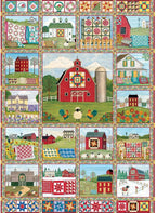 Quilt Country - 1000 Piece Jigsaw Puzzle (Cobble Hill)