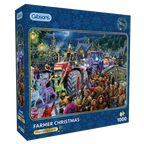 Farmer Christmas by Marcello Corti – 1000 Piece Jigsaw Puzzle (Gibsons)