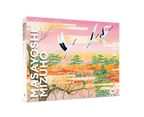 Spring Flight by Masayoshi Mizuho – 1000 Piece Jigsaw Puzzle (Pomegranate)