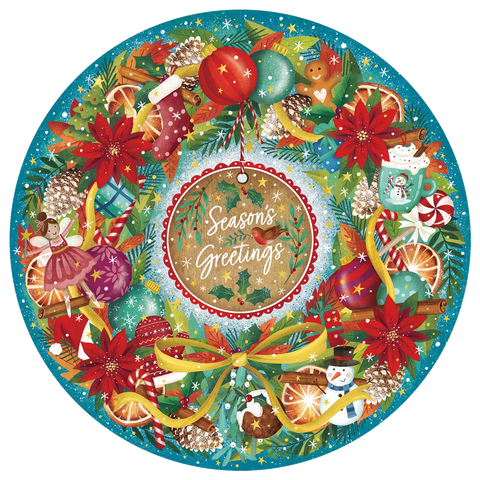Season's Greetings by Claire McElfatrick – 500 Piece Jigsaw Puzzle (Gibsons)