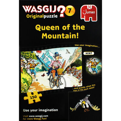 Wasgij Original 7: Queen of the Mountain – 150 Piece Jigsaw Puzzle (Wasgij) - Completed Puzzle