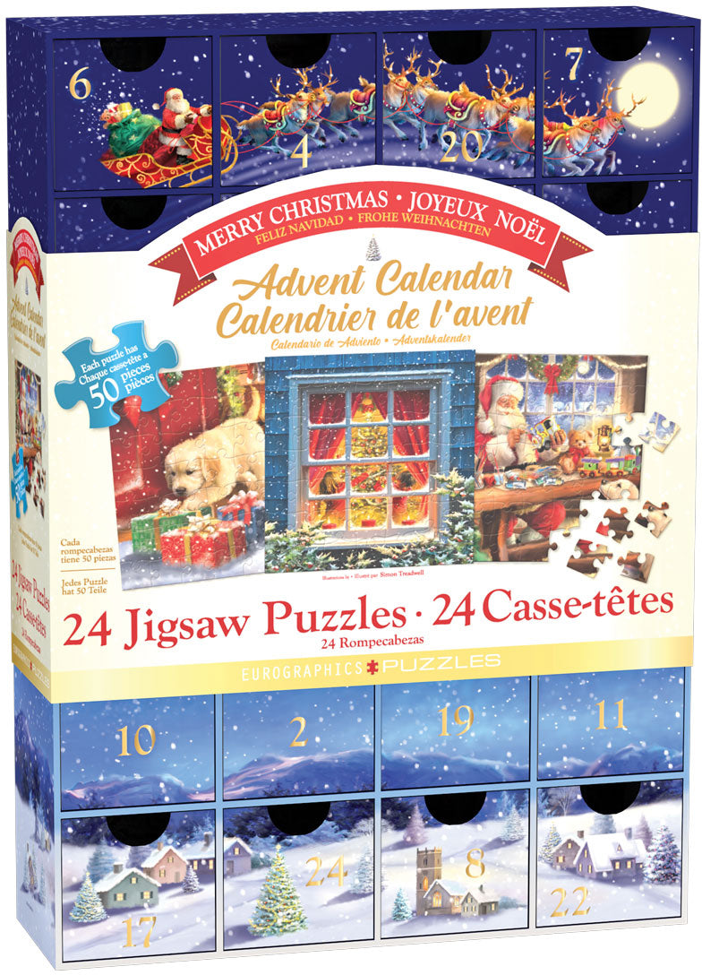 Advent Calendar – Classic Christmas – Jigsaw Puzzle (Eurographics)