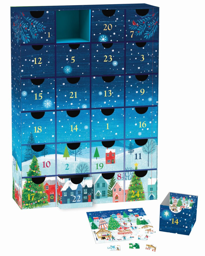 Advent Calendar: Christmas Village – Jigsaw Puzzle (Eurographics)