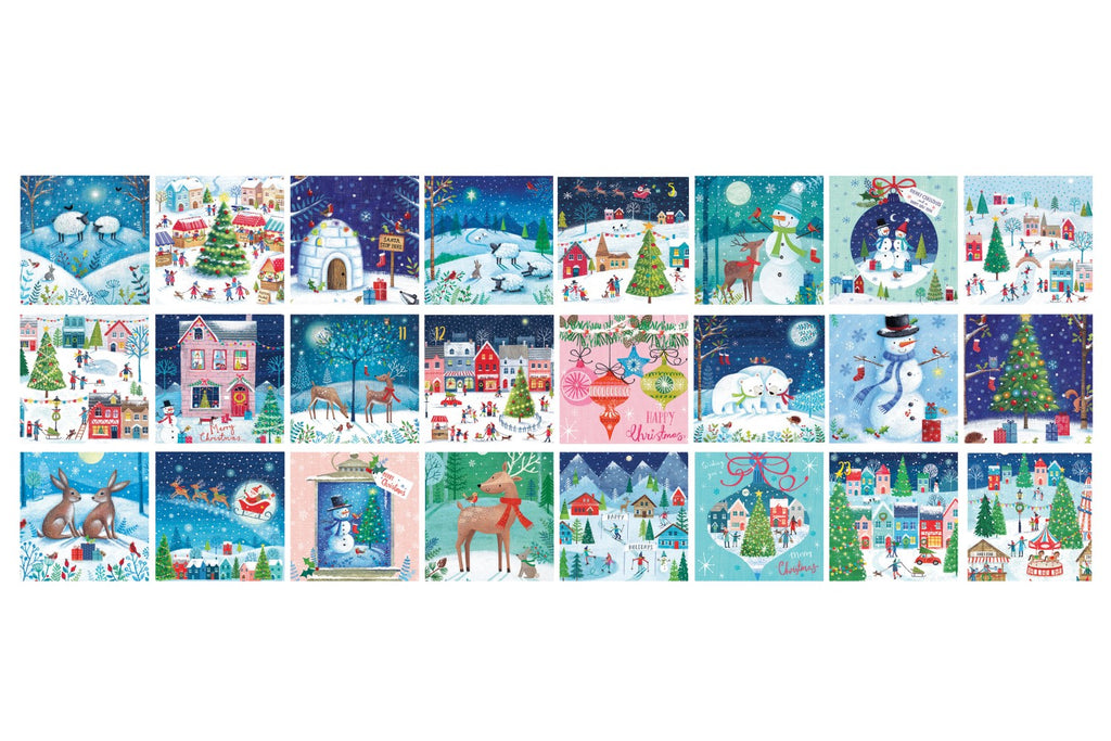 Advent Calendar: Christmas Village – Jigsaw Puzzle (Eurographics)