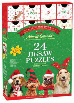 Advent Calendar: Christmas Paws – Jigsaw Puzzle (Eurographics)