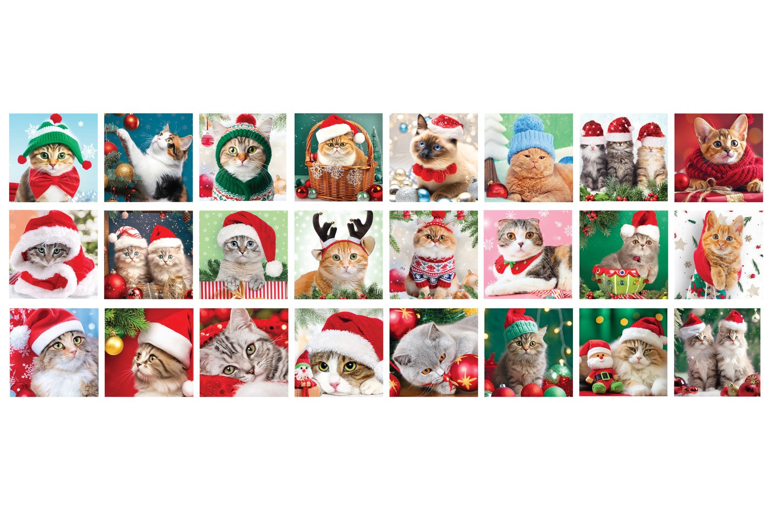 Advent Calendar: Christmas Whiskers – Jigsaw Puzzle (Eurographics)