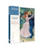 Dance at Bougival by Pierre-Auguste Renoir – 1000 Piece Jigsaw Puzzle (Pomegranate)