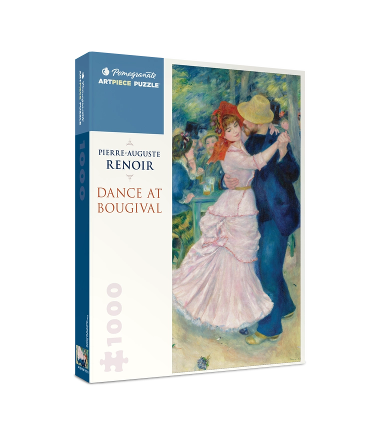 Dance at Bougival by Pierre-Auguste Renoir – 1000 Piece Jigsaw Puzzle (Pomegranate)