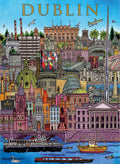 Artwork: Dublin Cityscape – 500 Piece Jigsaw Puzzle (Gibsons)