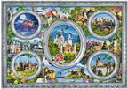 Artwork: Castles of the World – 1000 Piece Jigsaw Puzzle (Trefl)
