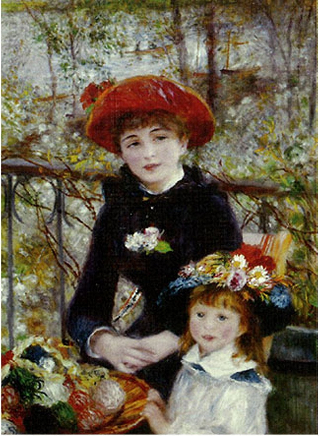 Artwork: On the Terrace by Renoir – 1000 Piece Jigsaw Puzzle (Dtoys)