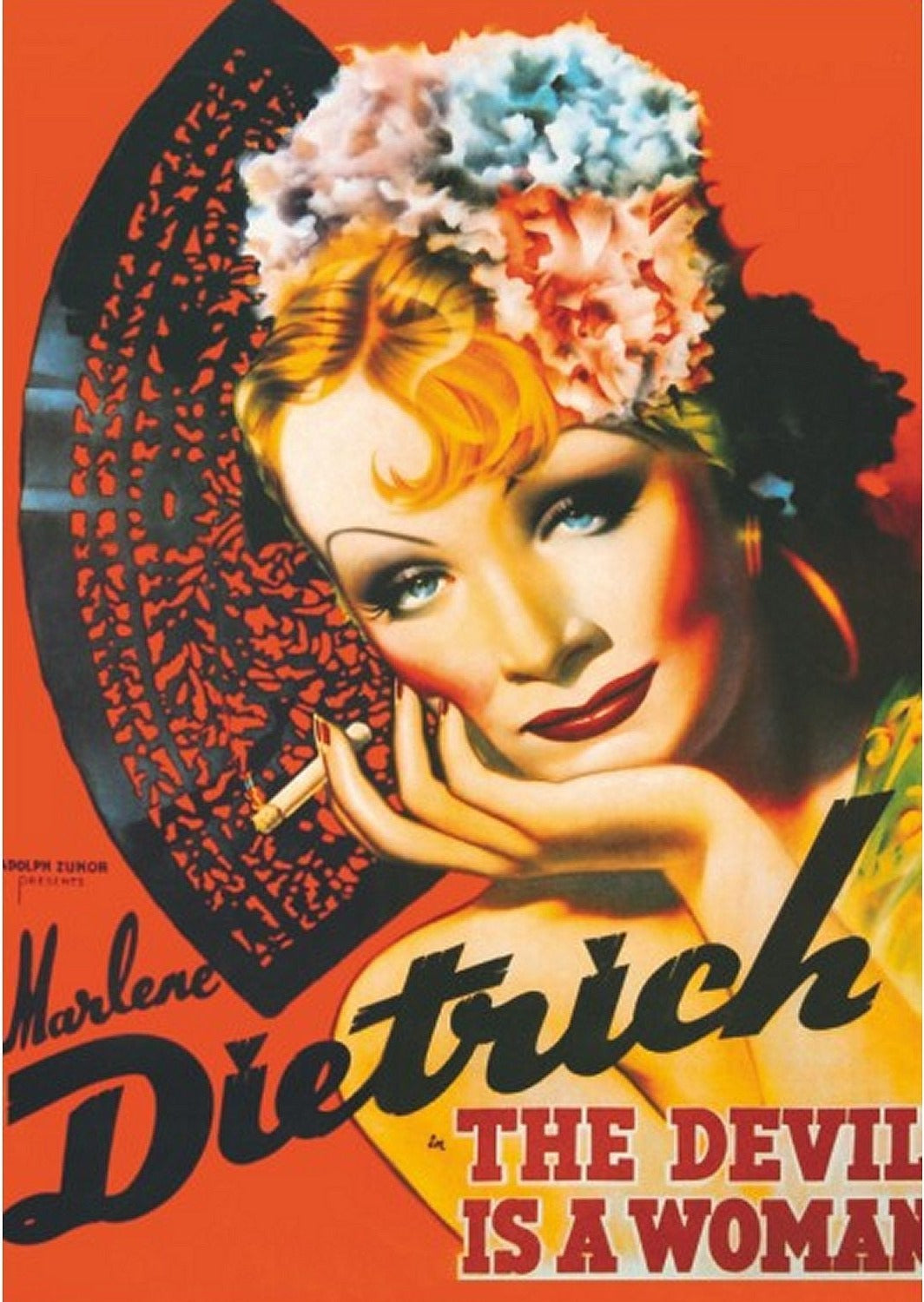 Artwork: The Devil is a Woman by Marlene Dietrich – 1000 Piece Jigsaw Puzzle (Dtoys)