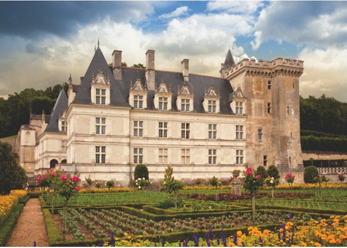Artwork: Château de Villandry – 1000 Piece Jigsaw Puzzle (Dtoys)