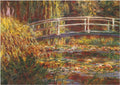 Artwork: Japanese Foot-Bridge by Monet – 1000 Piece Jigsaw Puzzle (Dtoys)