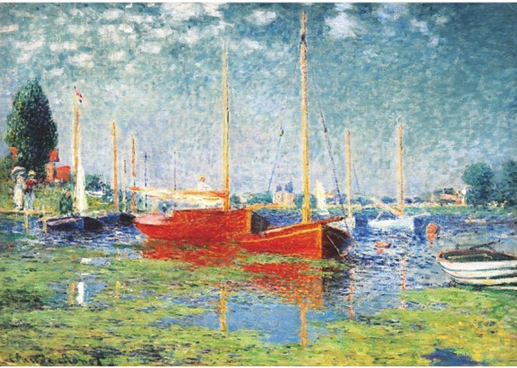 Artwork: Argenteuil by Monet – 1000 Piece Jigsaw Puzzle (Dtoys)
