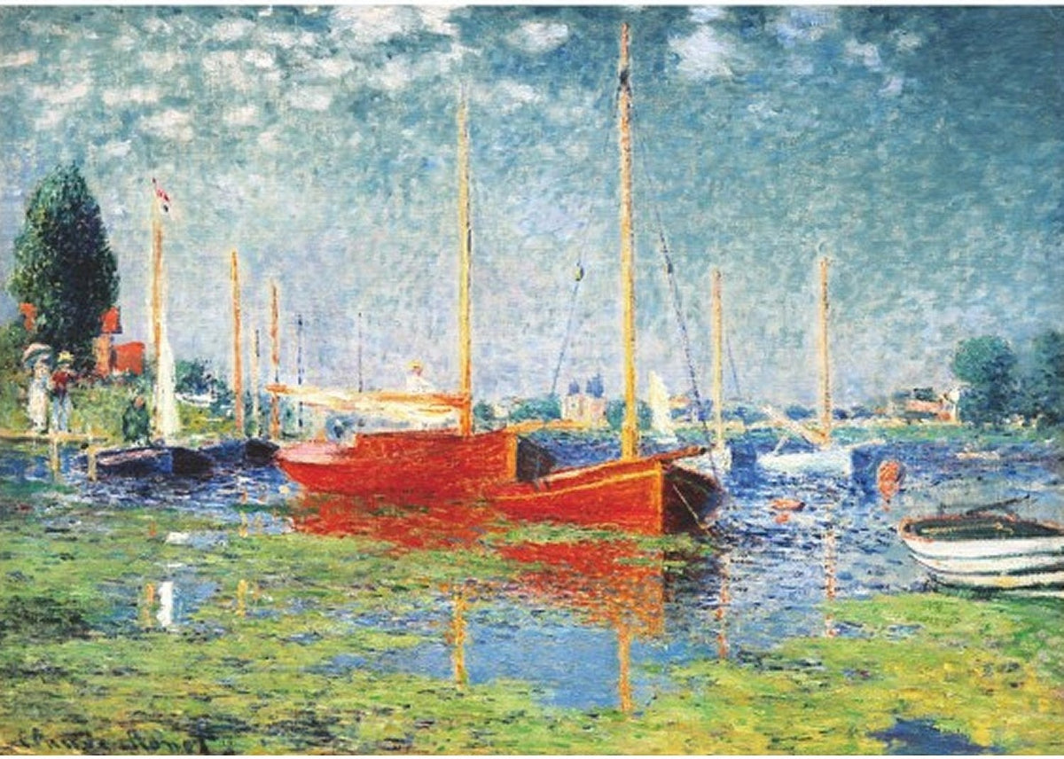 Artwork: Argenteuil by Monet – 1000 Piece Jigsaw Puzzle (Dtoys)