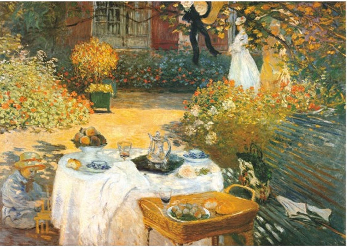 Artwork: Breakfast by Monet – 1000 Piece Jigsaw Puzzle (Dtoys)