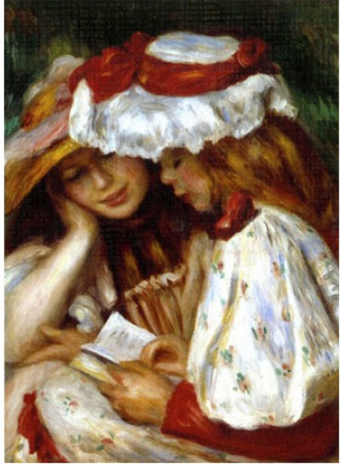 Artwork: Two Young Women Reading by Renoir – 1000 Piece Jigsaw Puzzle (Dtoys)