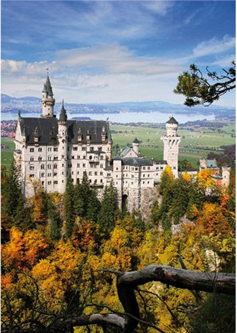 Artwork: Neuschwansstein Castle – 1000 Piece Jigsaw Puzzle (Dtoys)
