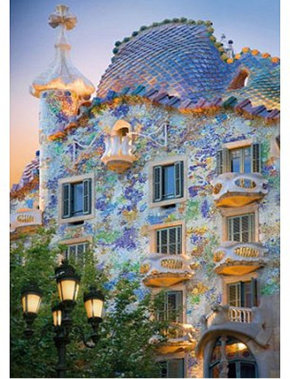 Artwork: Discovering Europe: Casa Batllo, Barcelona, Spain – 1000 Piece Jigsaw Puzzle (Dtoys)