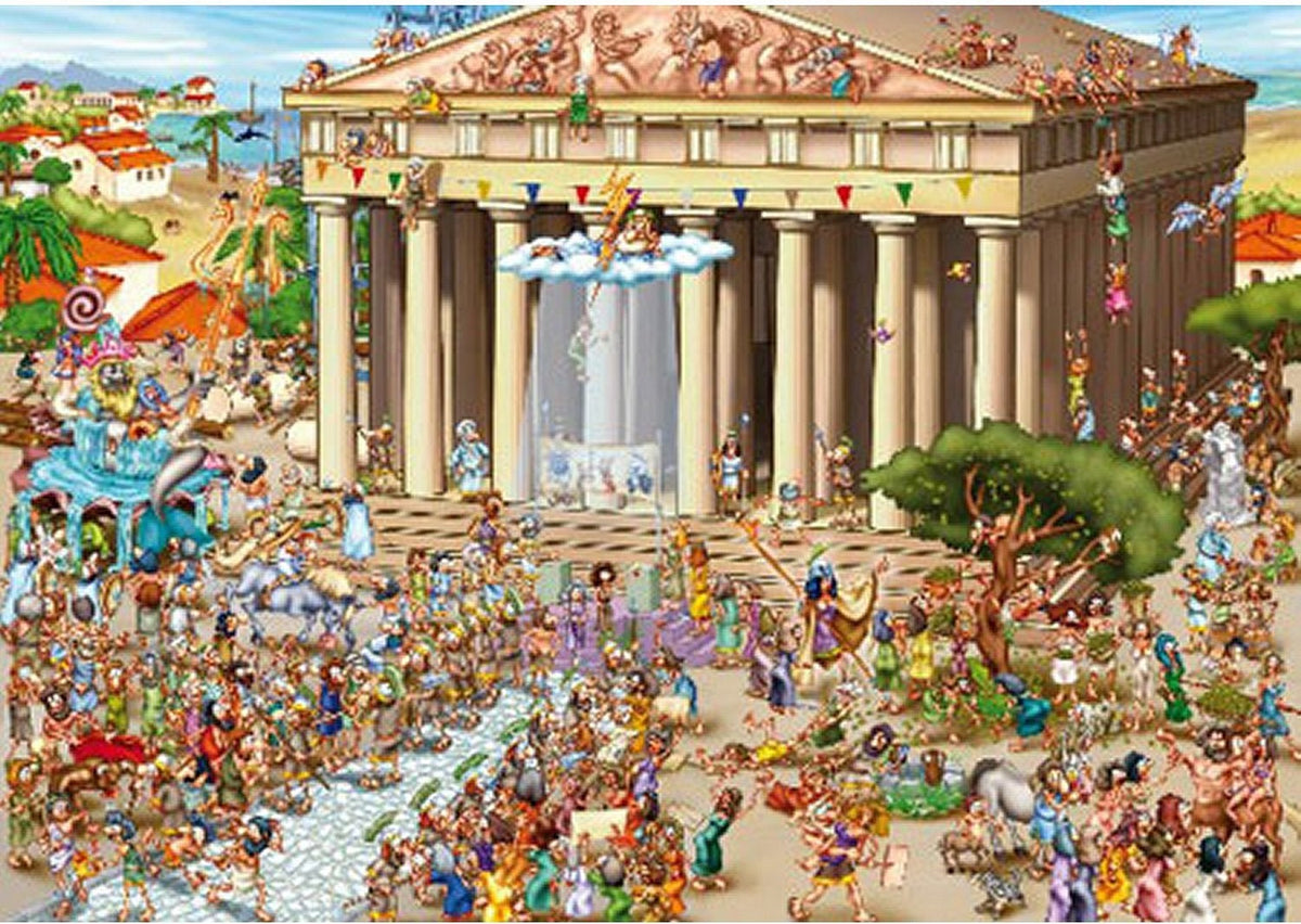 Artwork: Acropolis – 1000 Piece Jigsaw Puzzle (Dtoys)