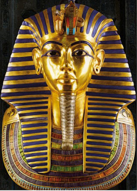 Artwork: Ancient Egypt: Toutankhamon's Mask – 1000 Piece Jigsaw Puzzle (Dtoys)