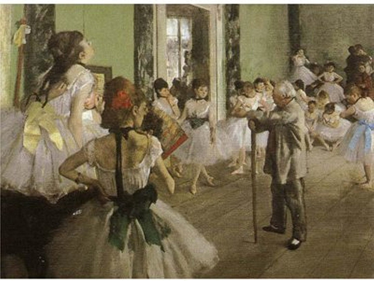 Artwork: Dance Examination by Degas – 1000 Piece Jigsaw Puzzle (Dtoys)