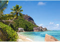 Artwork: Tropical Beach, Seychelles – 3000 Piece Jigsaw Puzzle (Castorland)