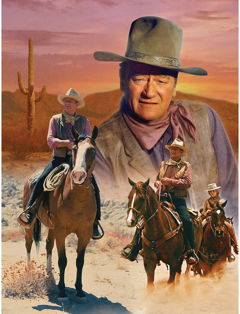 Artwork: The Cowboy Way by John Wayne – 1000 Piece Jigsaw Puzzle (MasterPieces)