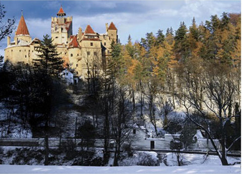 Artwork: Bran Castle – 500 Piece Jigsaw Puzzle (Dtoys)