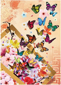 Artwork: Butterflies – 500 Piece Jigsaw Puzzle (Art Puzzle)