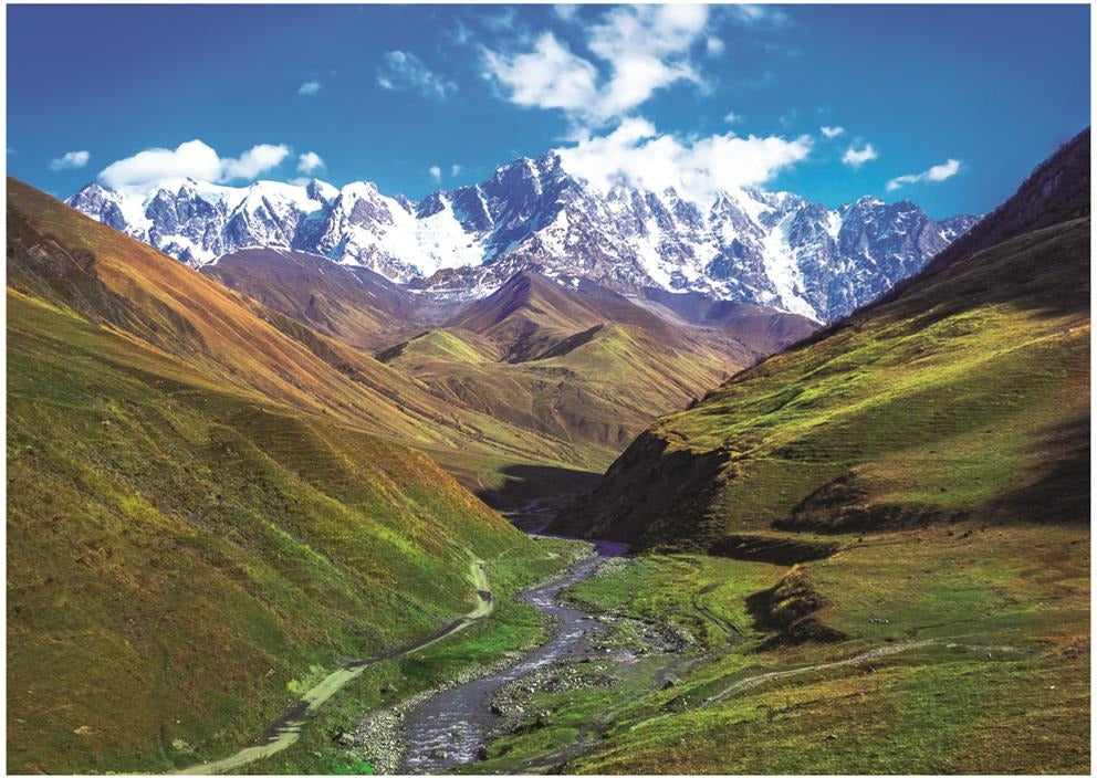 Artwork: Mountain Shkhara – 1000 Piece Jigsaw Puzzle (Dino)