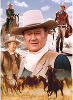 Artwork: America's Cowboy by John Wayne – 1000 Piece Jigsaw Puzzle (MasterPieces)