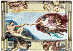 Artwork: The Creation of Adam by Michelangelo – 1000 Piece Jigsaw Puzzle (Trefl)