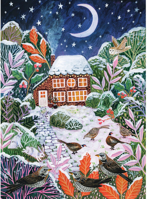 Artwork: Frosty Fauna by Lee Foster Wilson – 3 x 500 Piece Jigsaw Puzzles (Gibsons)