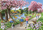 Artwork: Apple Blossom Time – 1000 Piece Jigsaw Puzzle (House of Puzzles)