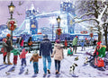 ** Pre-Order ** Tower Bridge at Christmas by Richard Macneil - 1000 Piece Jigsaw Puzzle (Gibsons)