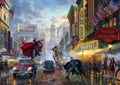 Batman, Superman and Wonder Woman by Thomas Kinkade – 1000 Piece Jigsaw Puzzle (Schmidt)
