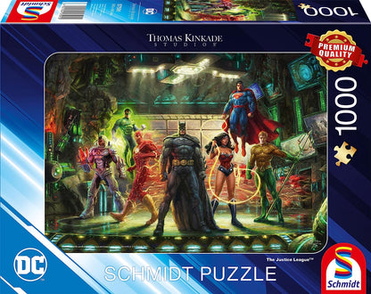 Schmidt - Thomas Kinkade: The Justice League - 1000 Piece Jigsaw Puzzle