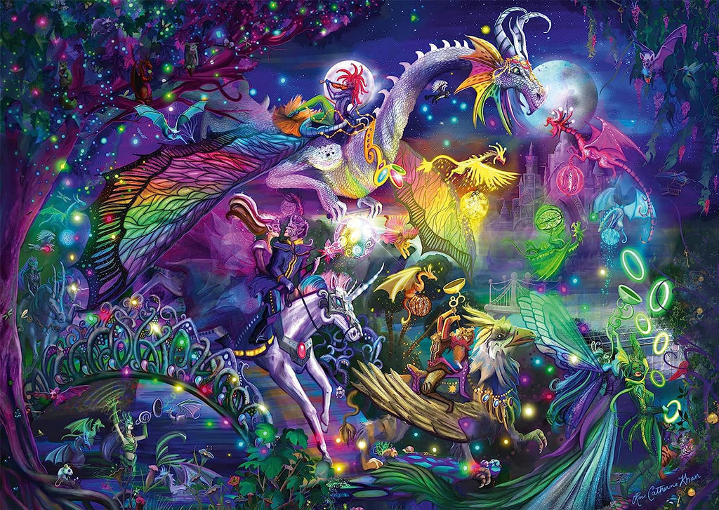 Summer Night Circus by Rose Cat Khan – 1000 Piece Jigsaw Puzzle (Schmidt)