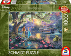 Disney The Princess and the Frog by Thomas Kinkade – 1000 Piece Jigsaw Puzzle (Schmidt)