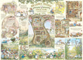 Brambly Hedge Spring Story by Jill Barklem - 1000 Piece Jigsaw Puzzle + Poster (Cobble Hill)