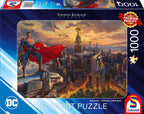 Superman - Protector of Metropolis by Thomas Kinkade – 1000 Piece Jigsaw Puzzle (Schmidt)